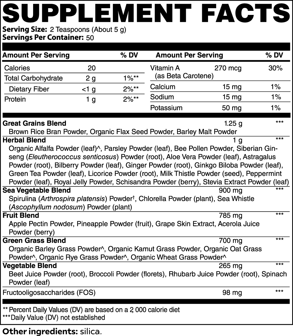Mountain Greens Powder