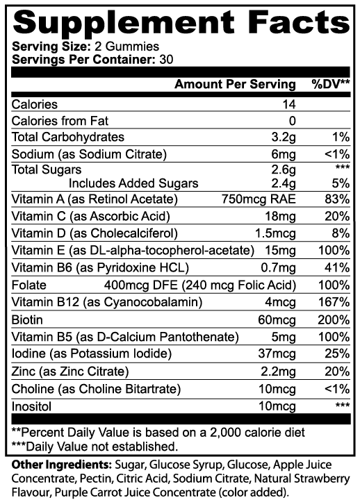 Thrive Multivitamin (Gummies)