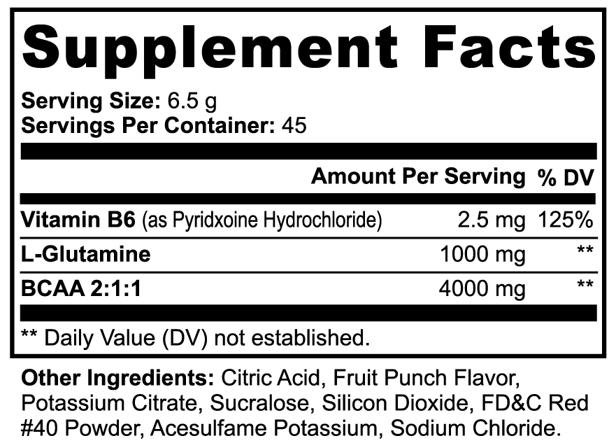 Restore BCAA Post Workout Powder (Adventure Punch)