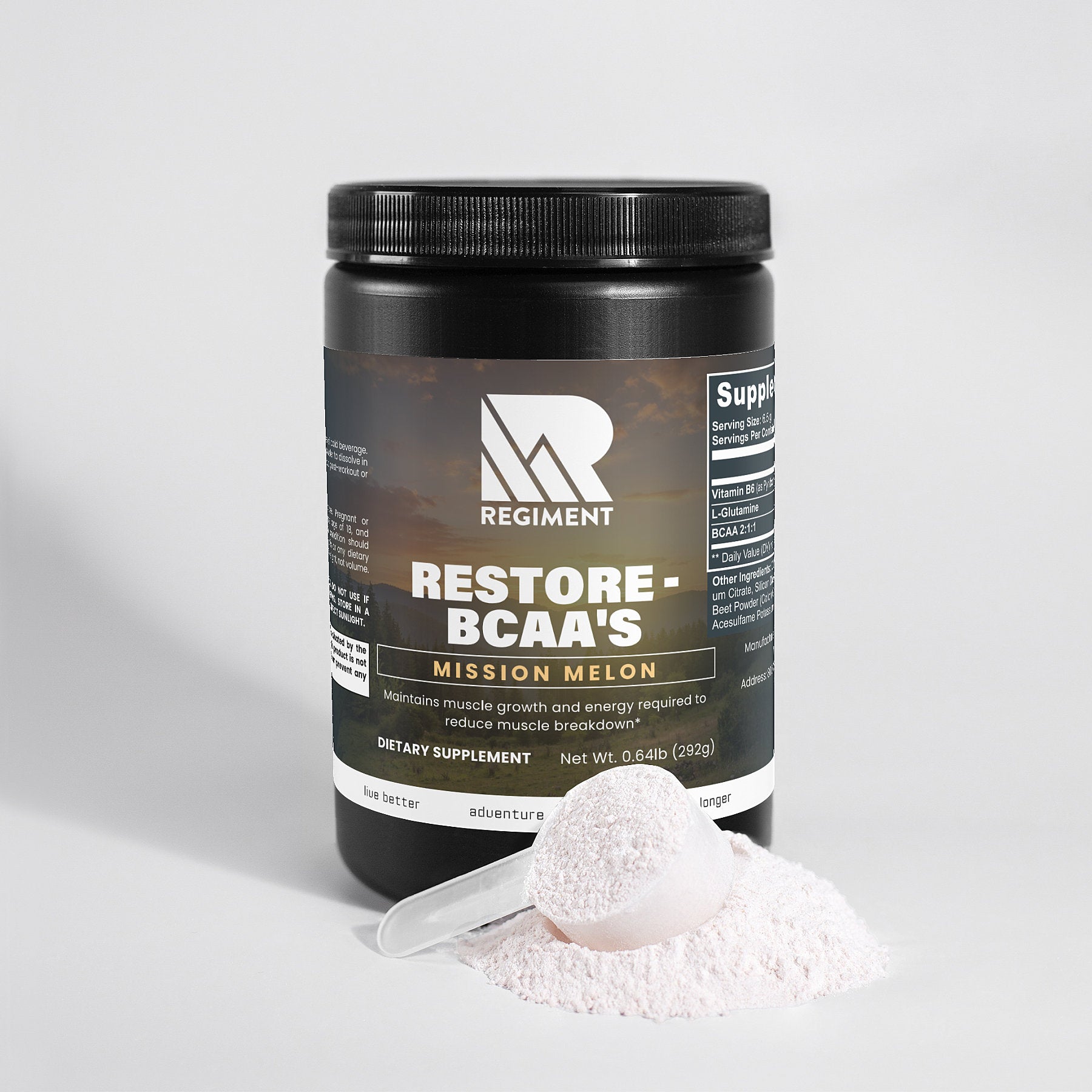 Restore BCAA Post Workout Powder (Mission Melon)