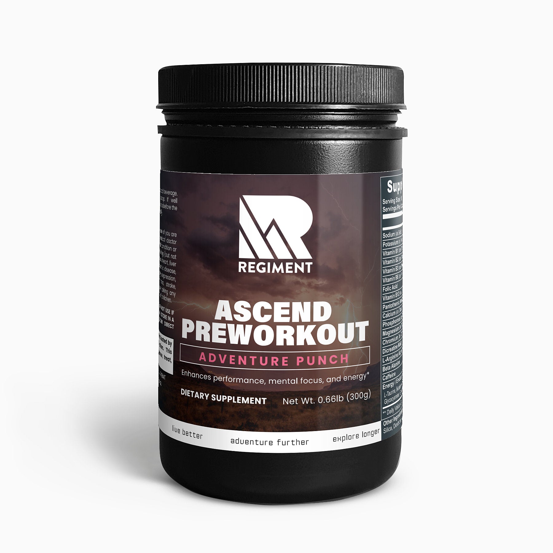 Ascend Pre-Workout Powder (Adventure Punch)