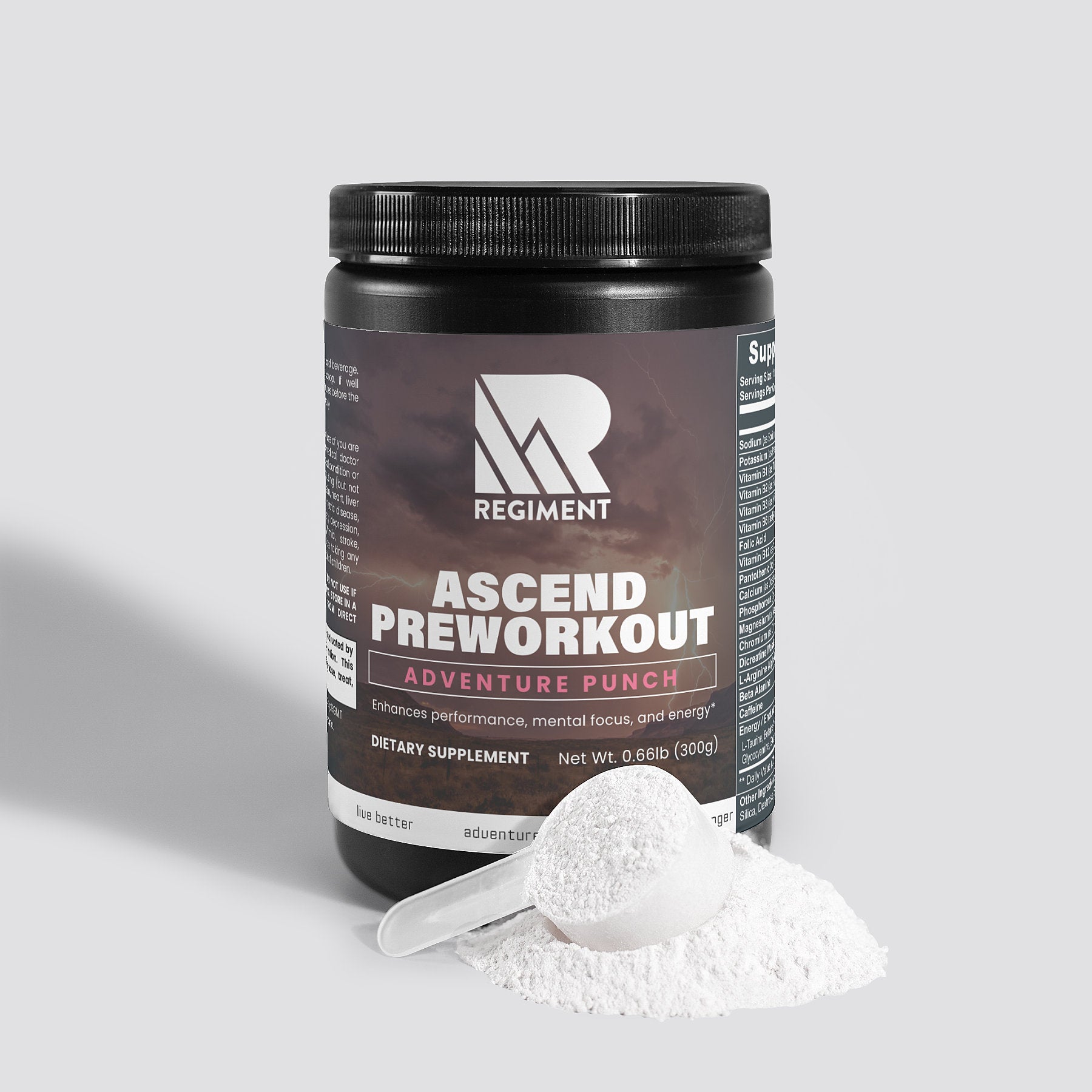 Ascend Pre-Workout Powder (Adventure Punch)