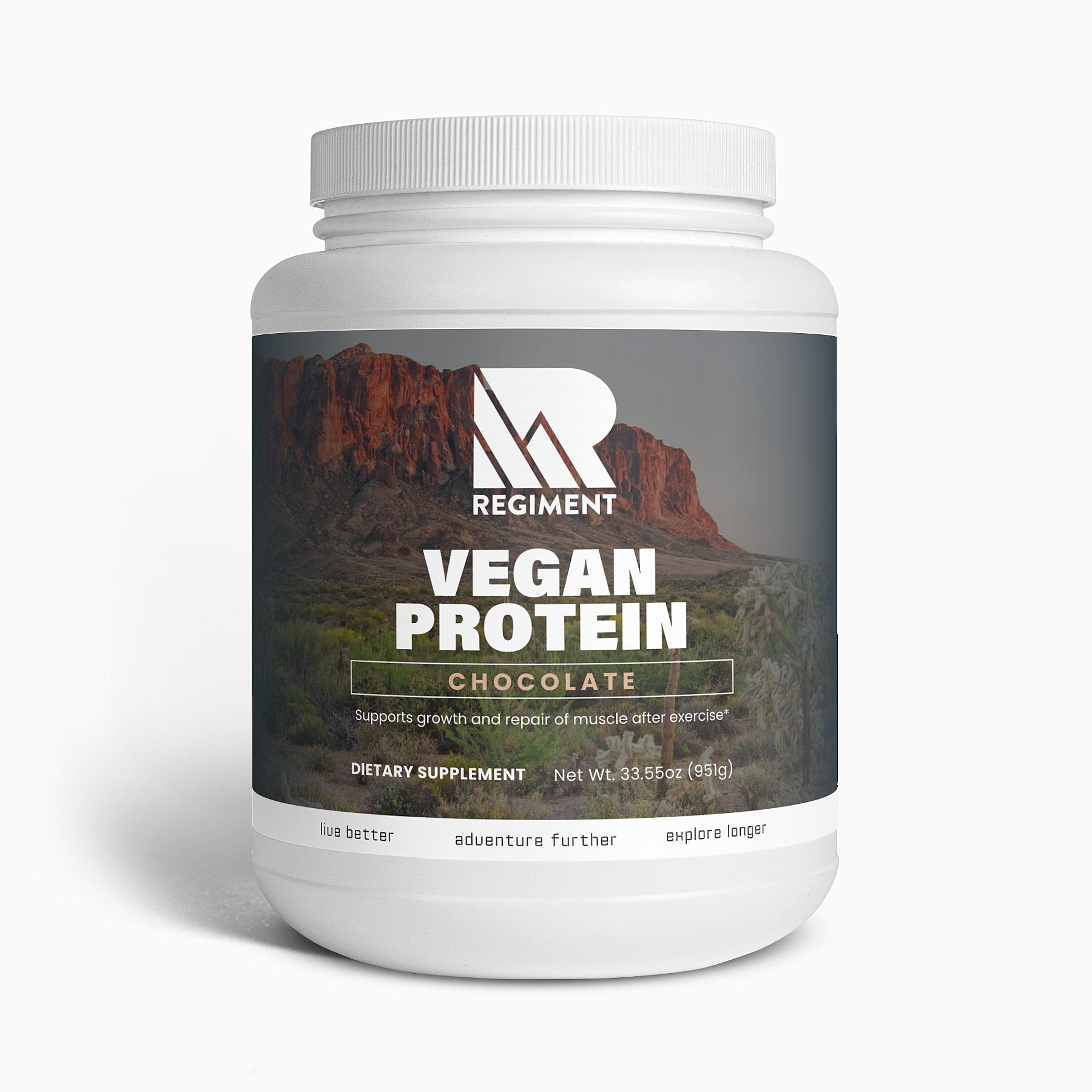 Vegan Pea Protein Isolate Powder (Chocolate)